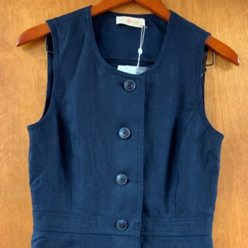 Tory Burch Linen Shift Dress